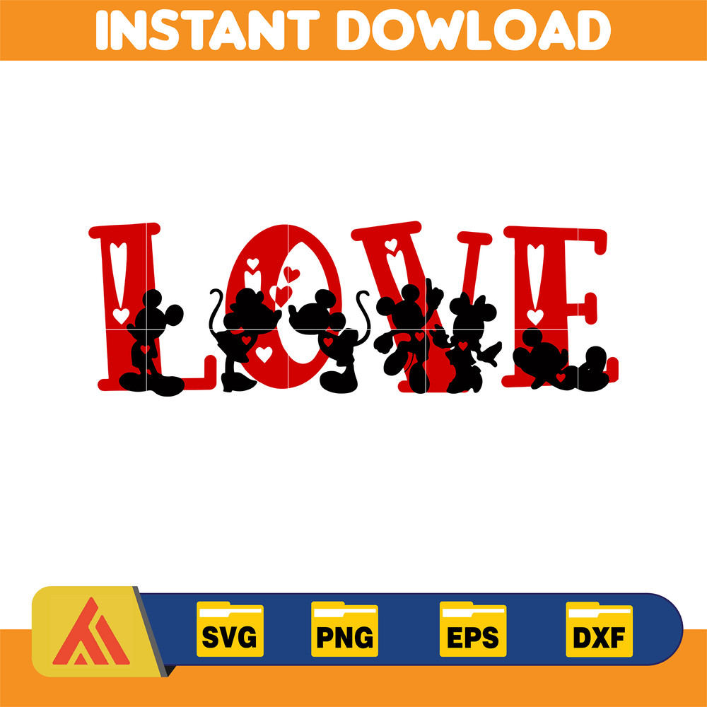 Valentines Day cartoon Svg, Cartoon Valentines Day Svg, Valentines Day Svg for sublimation, Mouse Svg (19).jpg
