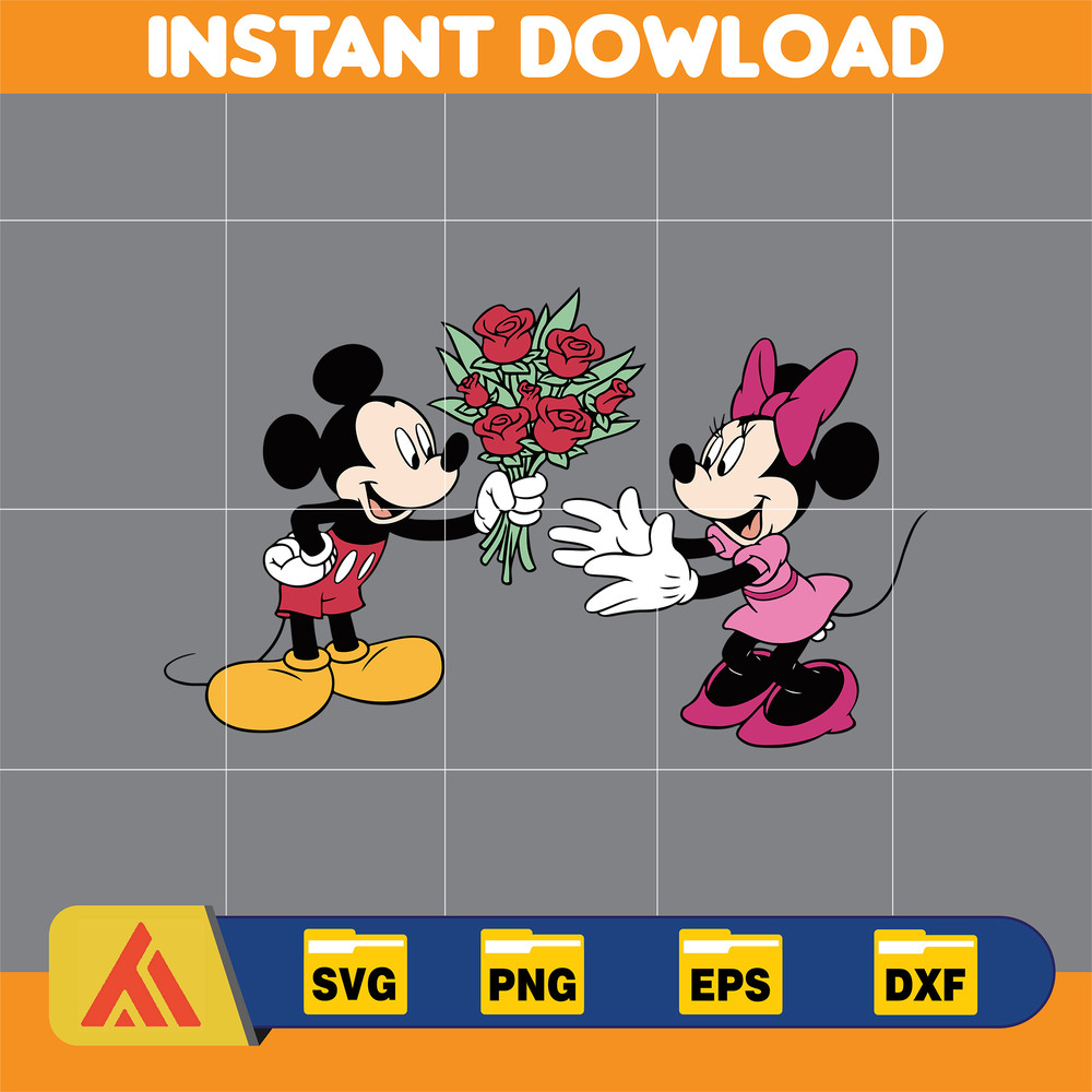 Valentines Day cartoon Svg, Cartoon Valentines Day Svg, Valentines Day Svg for sublimation, Mouse Svg (26).jpg