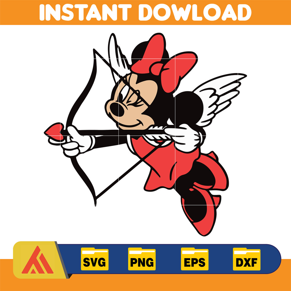 Valentines Day cartoon Svg, Cartoon Valentines Day Svg, Valentines Day Svg for sublimation, Mouse Svg (3).jpg