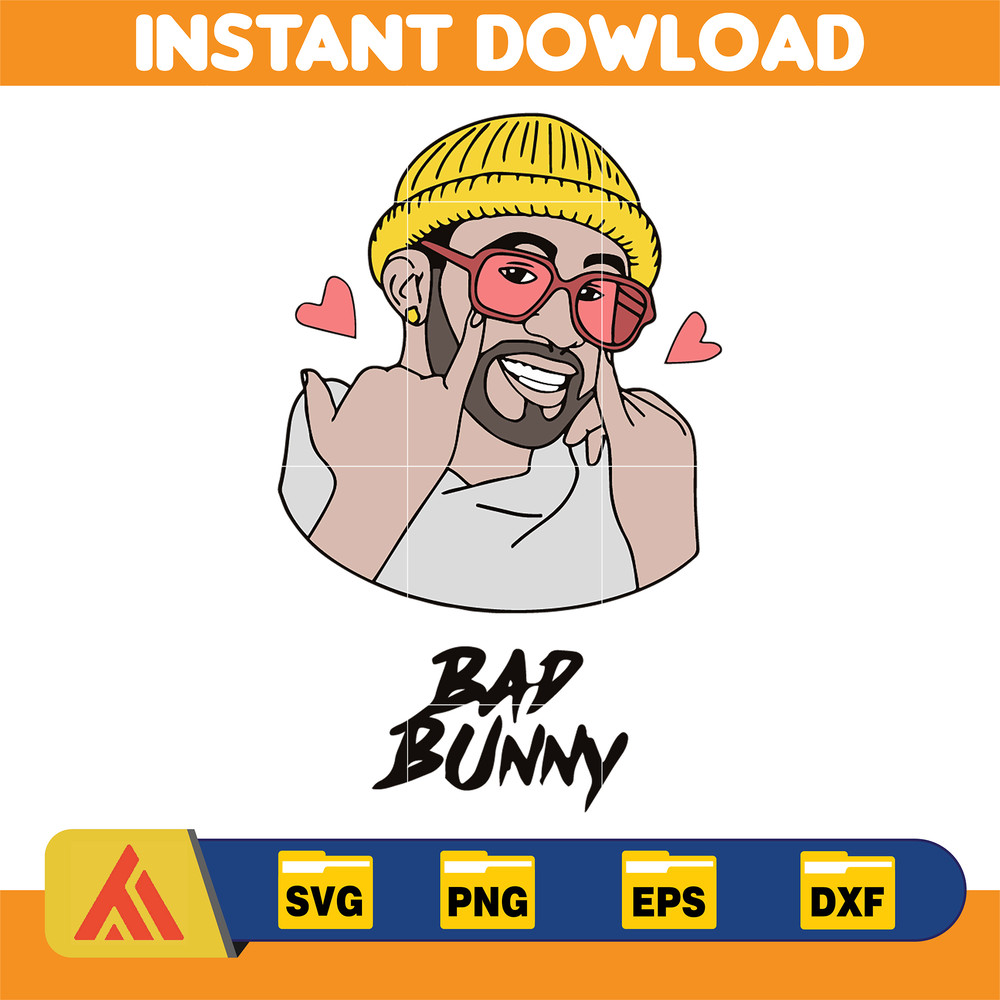 Bad Bunny Valentines Day Svg, Benito Svg, Un Valentina Sin Ti, Bad Bunny Svg, Cricut Svg, Valentine's Day (5).jpg
