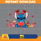 Stitcth Valentine Png, Stitch Png, Cartoon Png, Blue Alien, Valentine Png, Instant Download (8).jpg