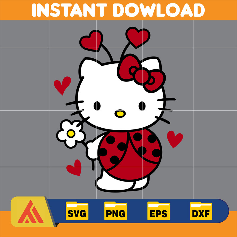 Hello Cats Valentine Svg, Valentines Day Kitty Svg Svg, Kawaii Kitty Svg, Valentines Day Svg (8).jpg