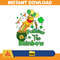 Follow The Rainbow Png, Winnie the Pooh Happy St Patricks Day Svg, Saint Patricks Day Svg, Shamrock Svg Lucky Vibes Svg.jpg