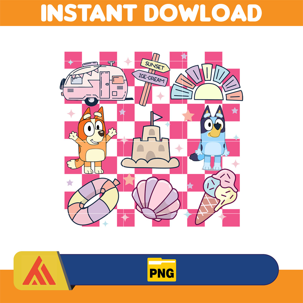 Bluey Summer Png, Bluey Summer Png, Grannies Bluey Png, Bluey Bingo Png, Bluey Birthday Png, Bluey Friends Png, Instant Download (1).jpg