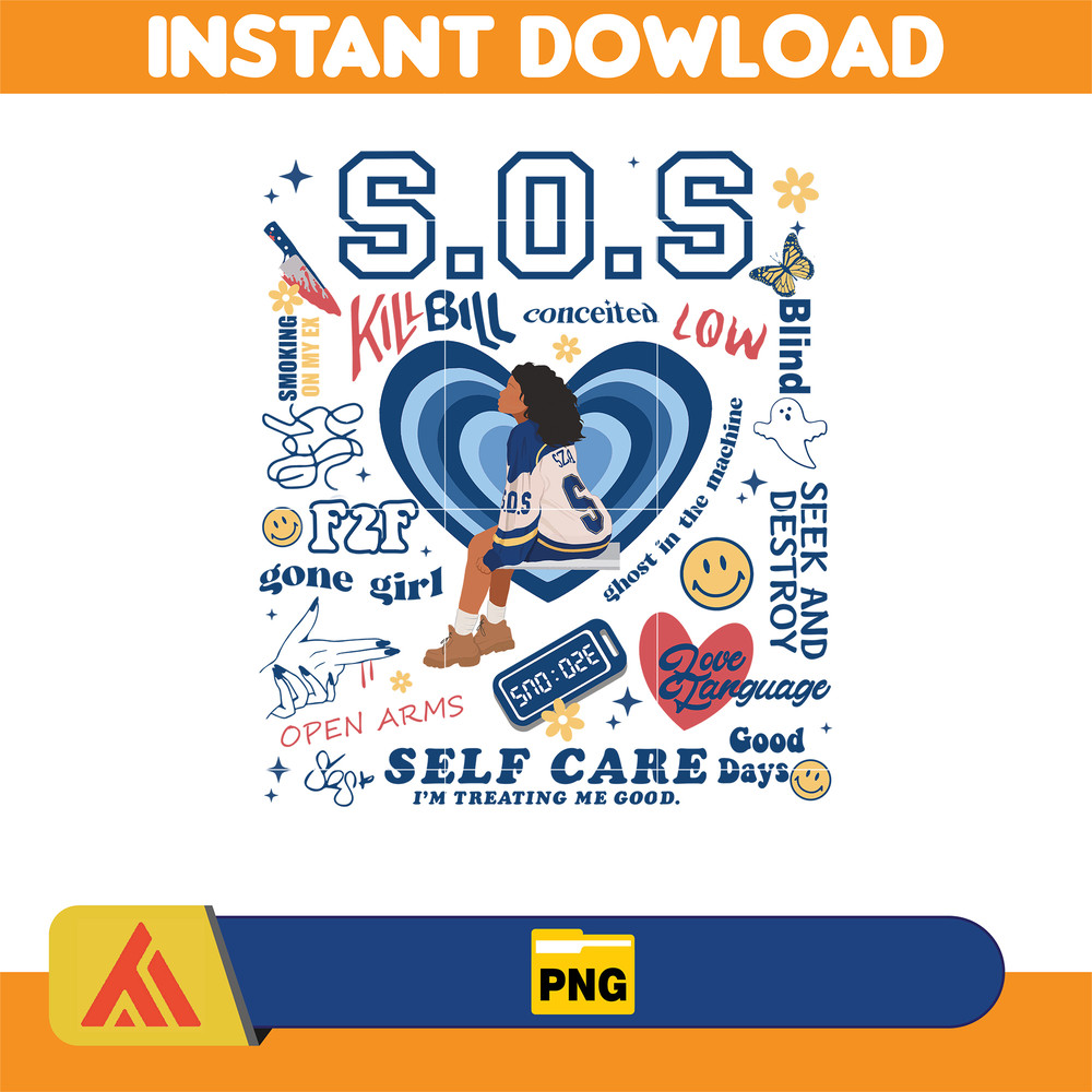 SZA Sos Tour Png, Retro SZA Png, Favorite Sza Songs Png, SZA Png, Sza Sos Tour 2023, Sza Sos Album Png, Gift for Sza Fans, Sza Merch Png.jpg