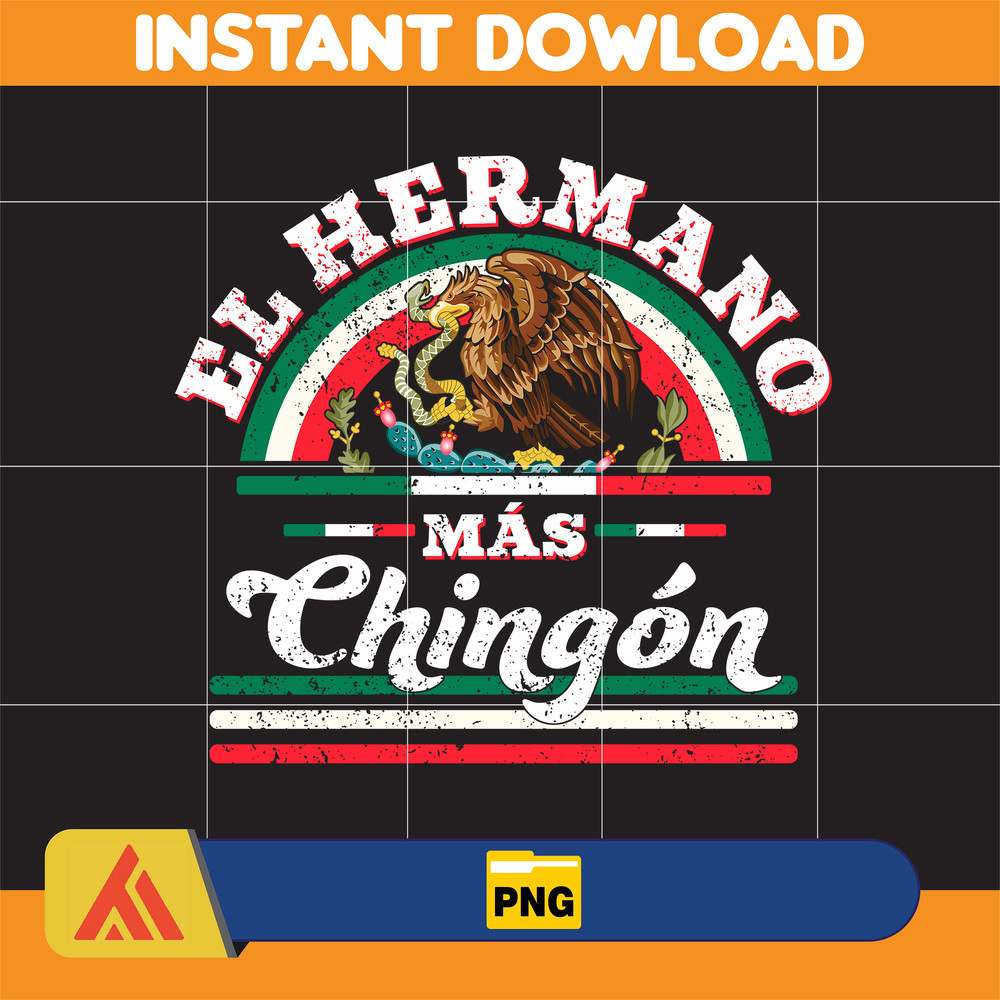 El Hermano Más Chingón Png, Dia Del Padre Png, Funny Spanish Papá Png, Father's Day Png, Eres Mi Heroe Png, Gift For Dad.jpg