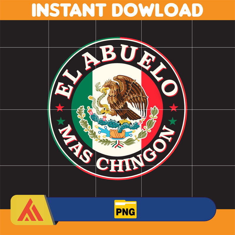 El Abuelo Mas Chingon Png, Dia Del Padre Png, Papá Png, Happy Father's Day Png, Eres Mi Heroe Png, Gift For Dad, Funny Spanish Png.jpg