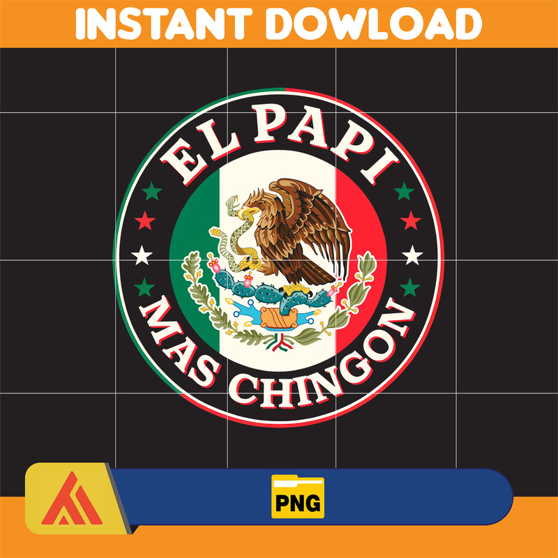 El Papi Mas Chingon Png, Dia Del Padre Png, Papá Png, Happy Father's Day Png, Eres Mi Heroe Png, Gift For Dad, Funny Spanish Png.jpg