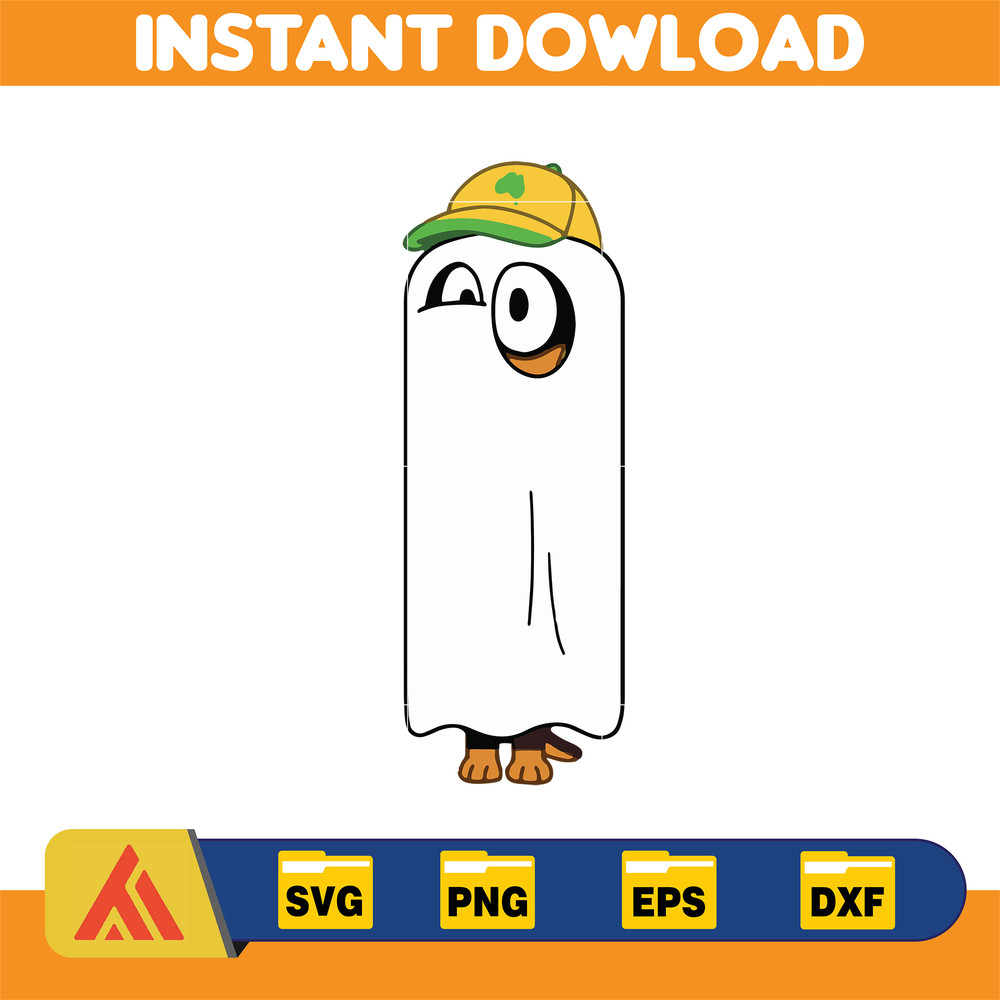 Bluey Snickers Halloween Svg, Bluey vector, Bluey Halloween Cutfile, bluey Clipart, Bluey Halloween Svg, Instant Download.jpg