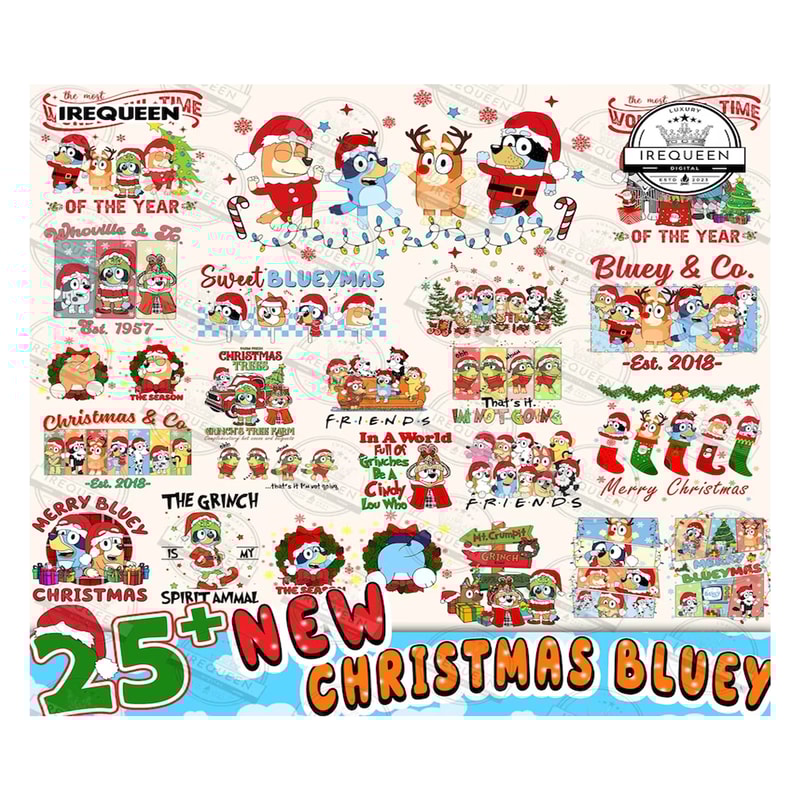 25+ New Christmas Blue Dog Bundle1.jpg