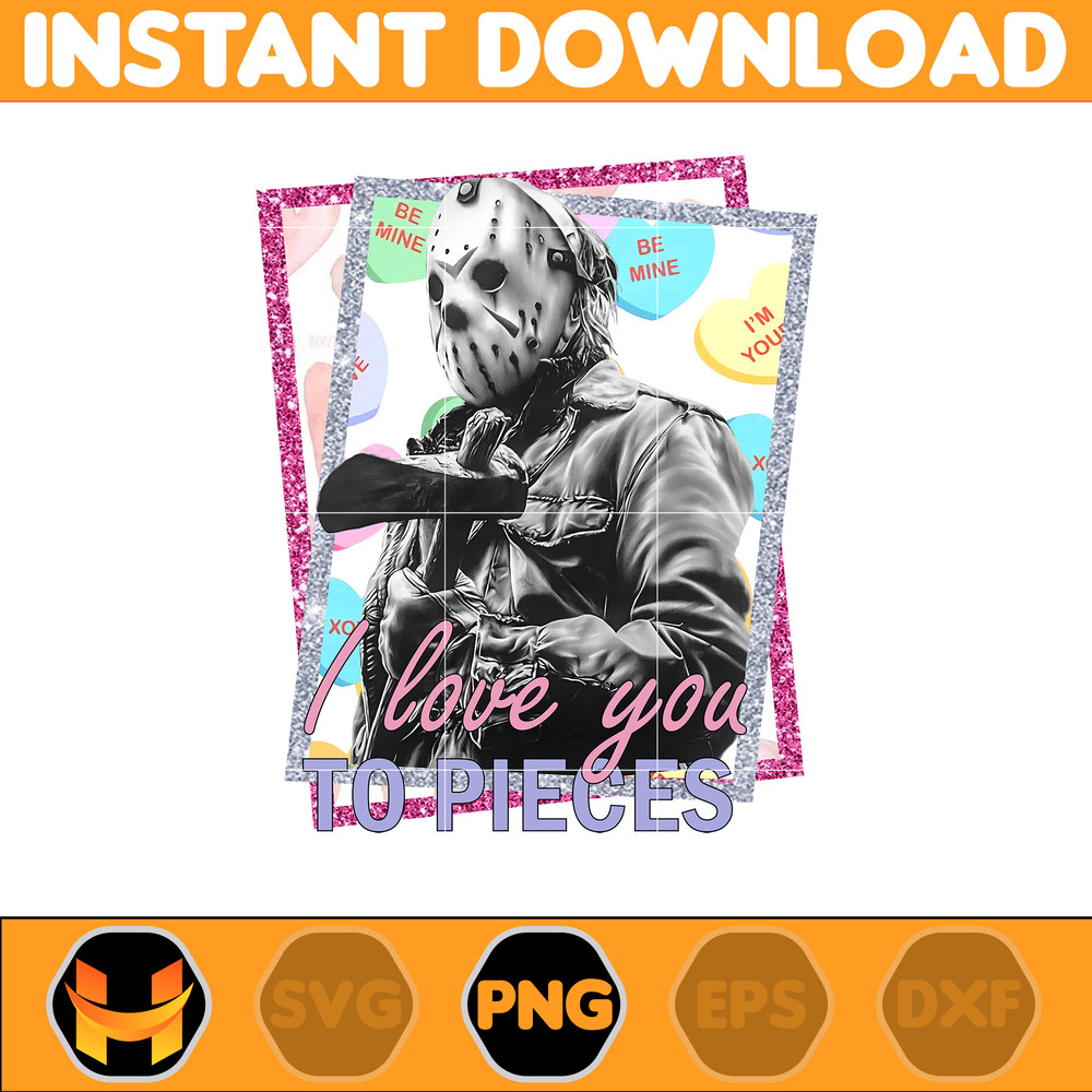 Horror Valentine Png, Valentine Killer Story Png, Be My Valentine Png, Be Mine Character Movie Png, Digital File (17).jpg