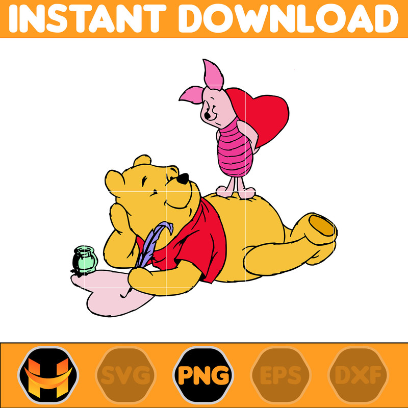Winnie the Pooh Valentine's Day Png, Winnie the Pooh Png, Baby Pooh Png, Baby Eeyore Png, Winnie the Pooh Clipart,Tigger Png (14).jpg