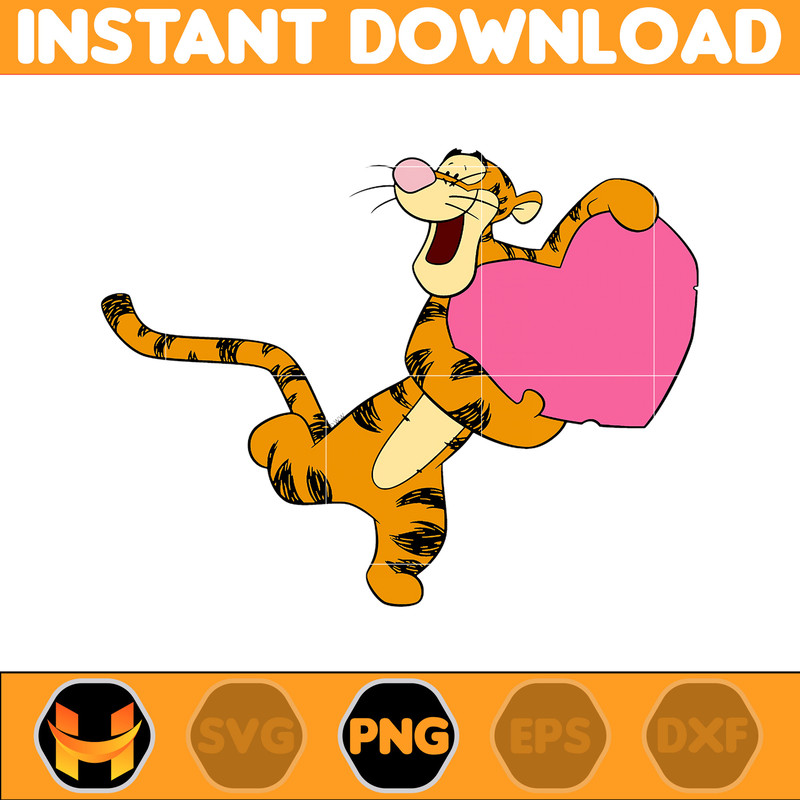 Winnie the Pooh Valentine's Day Png, Winnie the Pooh Png, Baby Pooh Png, Baby Eeyore Png, Winnie the Pooh Clipart,Tigger Png (27).jpg