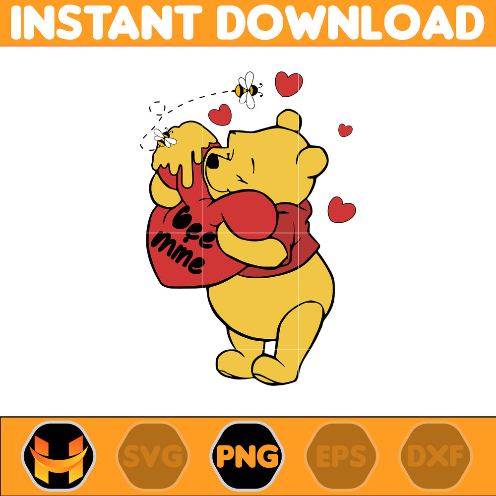 Winnie the Pooh Valentine's Day Png, Winnie the Pooh Png, Baby Pooh Png, Baby Eeyore Png, Winnie the Pooh Clipart,Tigger Png (28).jpg