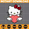 Hello Cats Valentine Svg, Valentines Day Kitty Svg Svg, Kawaii Kitty Svg, Valentines Day Svg (4).jpg