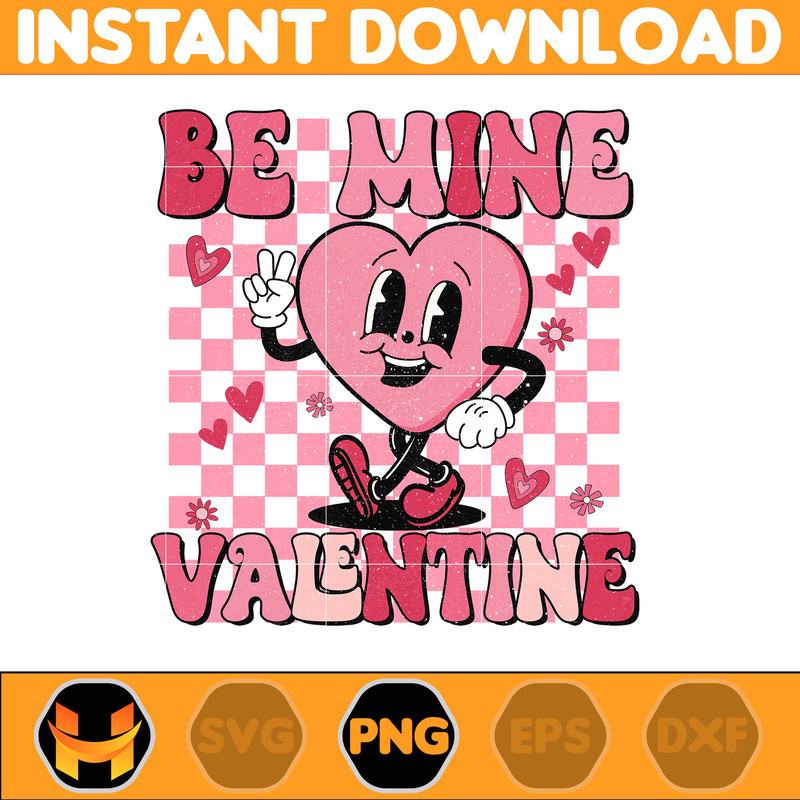 Retro Valentines Png, Valentines Sublimation Design, Groovy Valentine Png, Love Png, Heart Png, Retro Valentine Png (1).jpg