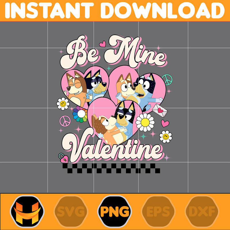 Bluey And Bingo Couple Png, Bluey Valentines Day Png, Bluey Dogs Valentine'S Day, Happy Valentine'S Day Png (6).jpg