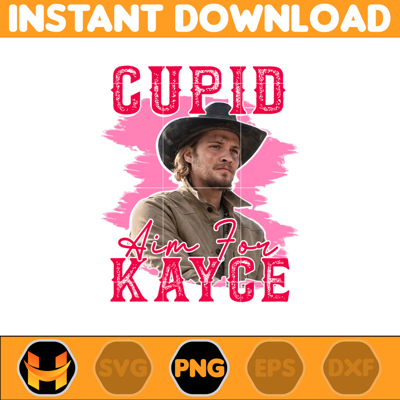 Yellowstone Valentines Sublimation Design, Western Valentine Png, Valentine's Day Png, Instant Dowload (13).jpg