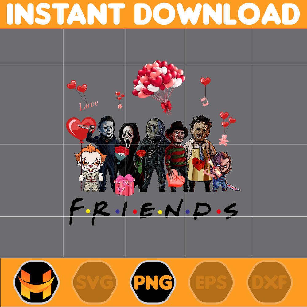 Horror Valentine Png, Valentine Killer Story Png, Be My Valentine Png, Be Mine Character Movie Png, Digital File (23).jpg