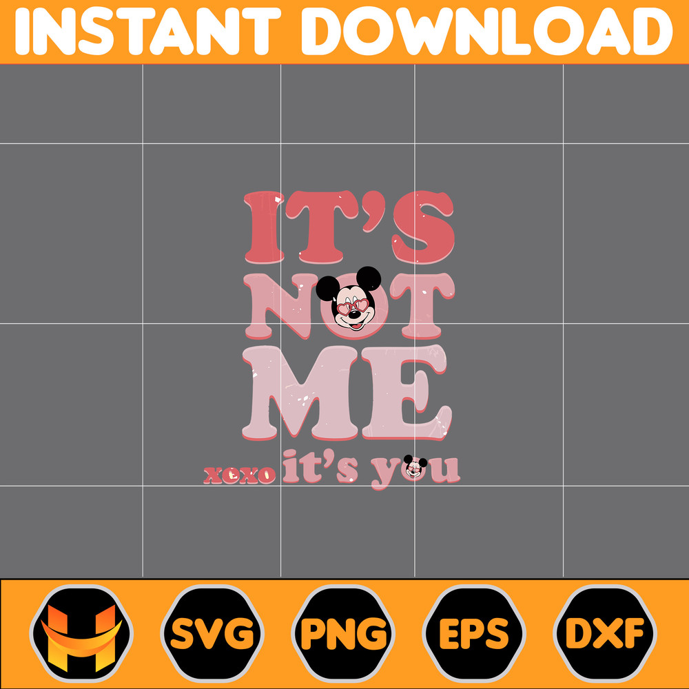 Designs Cartoon Valentine Svg, Be My Valentine Svg, Mouse And Friend Character Movie Svg (36).jpg