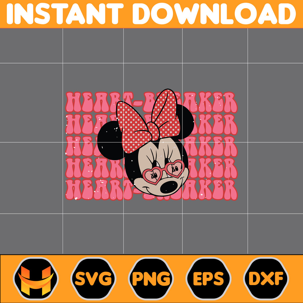 Designs Cartoon Valentine Svg, Be My Valentine Svg, Mouse And Friend Character Movie Svg (49).jpg