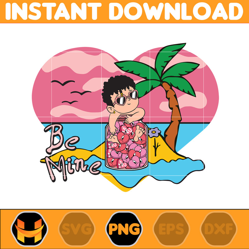 Bad Bunny Valentines Day Png, Benito Png, Un Valentina Sin Ti, Bad Bunny Png, Cricut Png, Valentine's Day Png (2).jpg