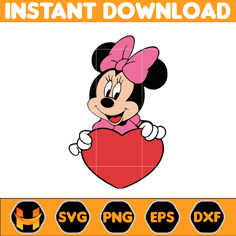 Valentines Day cartoon Svg, Cartoon Valentines Day Svg, Valentines Day Svg for sublimation, Mouse Svg (12).jpg