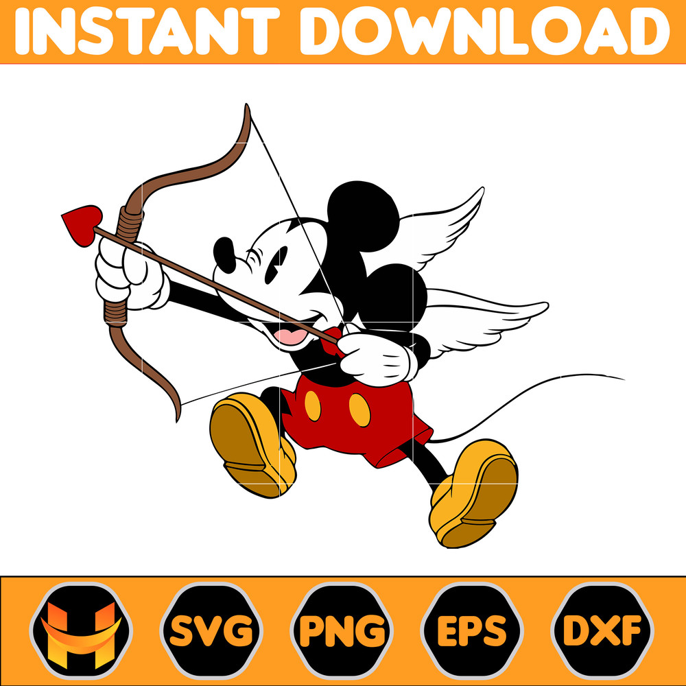 Valentines Day cartoon Svg, Cartoon Valentines Day Svg, Valentines Day Svg for sublimation, Mouse Svg (2).jpg