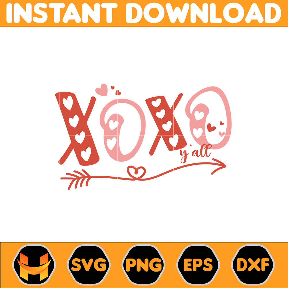 Valentine's Day Sign Svg, Wood Round Signs, Valentine's Day Door Hanger Svg, Laser Cut file, Glowforge Ready Files (20).jpg