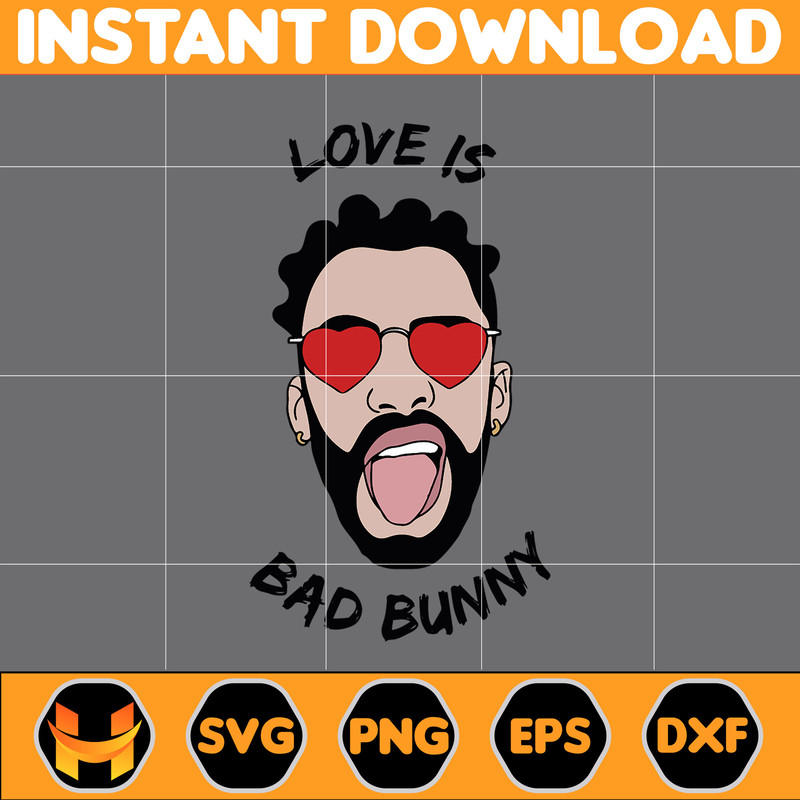 Bad Bunny Valentines Day Svg, Benito Svg, Un Valentina Sin Ti, Bad Bunny Svg, Cricut Svg, Valentine's Day (3).jpg