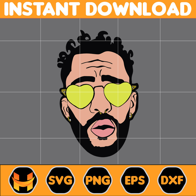 Bad Bunny Valentines Day Svg, Benito Svg, Un Valentina Sin Ti, Bad Bunny Svg, Cricut Svg, Valentine's Day (4).jpg