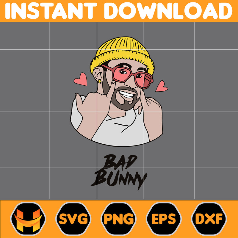 Bad Bunny Valentines Day Svg, Benito Svg, Un Valentina Sin Ti, Bad Bunny Svg, Cricut Svg, Valentine's Day (5).jpg