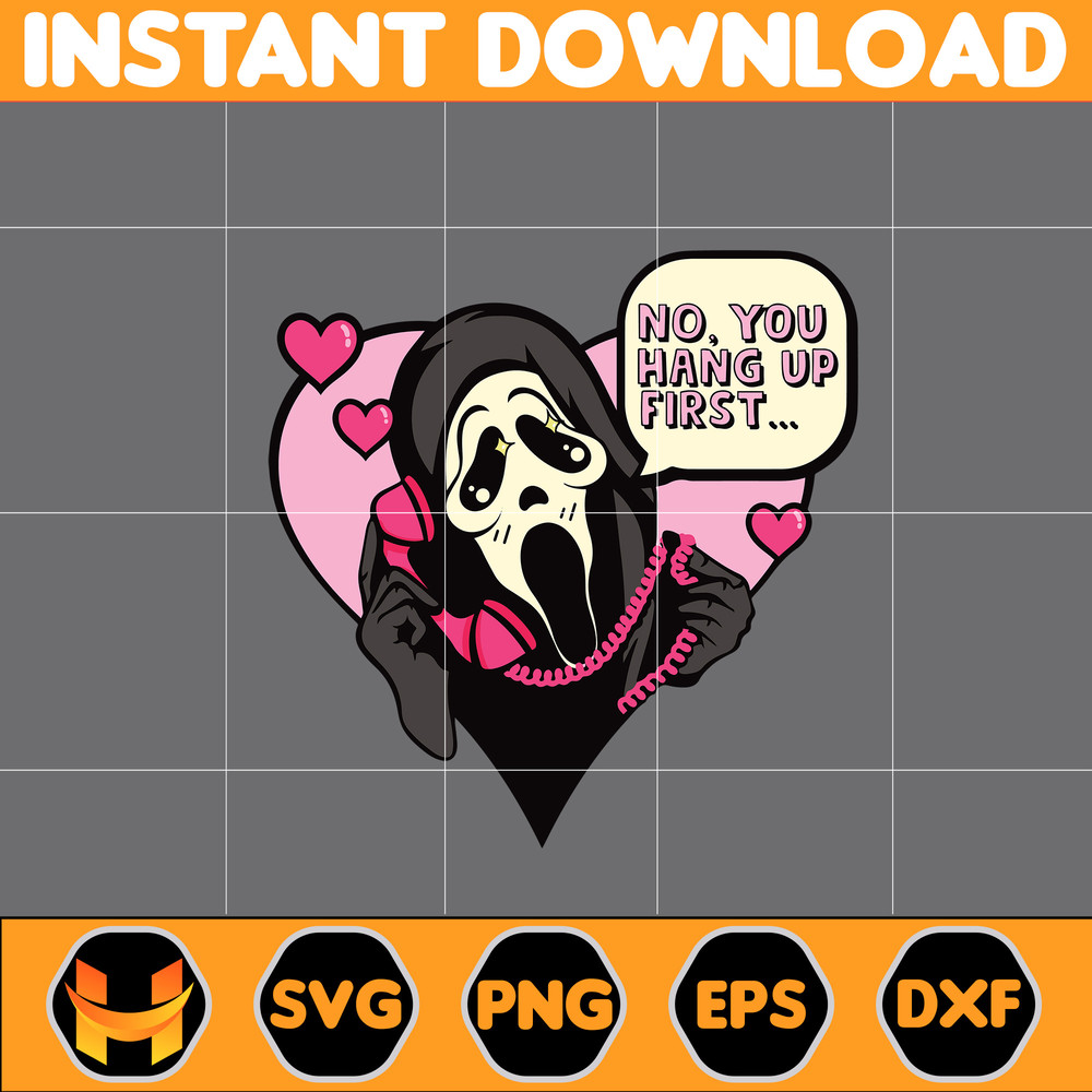 Valentines Scream Ghost Svg, Scream Shost Svg, Ghostface Valentines Svg, Horror Moives Svg (19).jpg