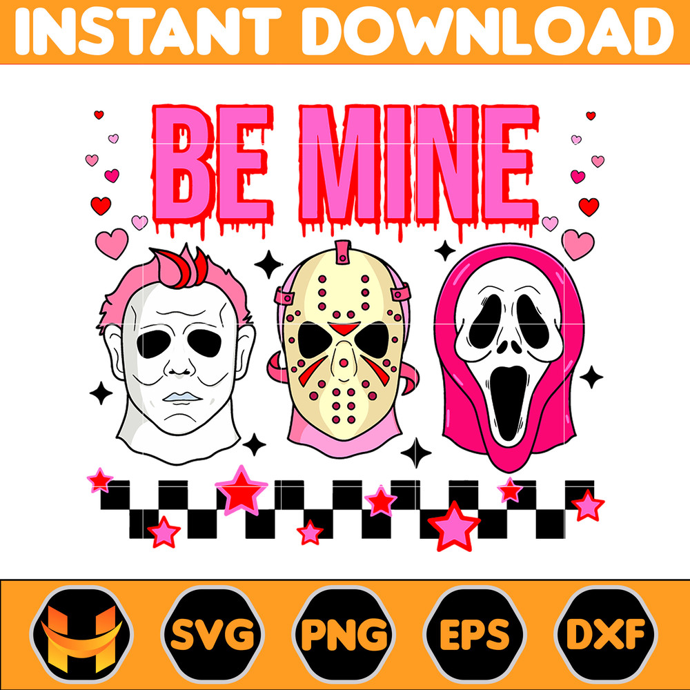 Horror Valentine Svg, Valentine Killer Story Svg, Be My Valentine Svg, Be Mine Character Movie Svg (8).jpg
