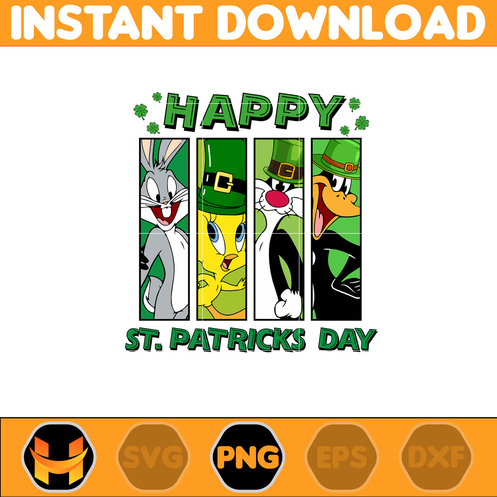 Happy Png, Pinch Proof Png, St Patrick's Day Png, Cartoon Characters Png, Pot of Gold, Feeling Lucky Png.jpg