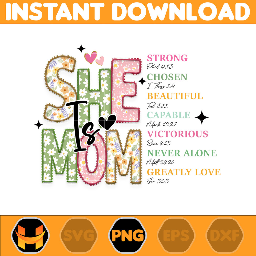 She is Mom Png, Retro Mother Png, Blessed Mom Png, Mom Png, Mom Life Png, Mother's Day Png, Mom Png, Gift for Mom, Retro Mama Quotes.jpg