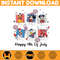Mouse 4th Of July Png, Cartoon 4th July Png, Fourth Of July Designs, Independence Day, 4th Of July Png, Instant Download (6).jpg