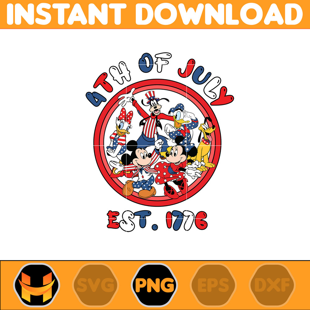 Mouse 4th Of July Png, Cartoon 4th July Png, Fourth Of July Designs, Independence Day, 4th Of July Png, Instant Download (14).jpg