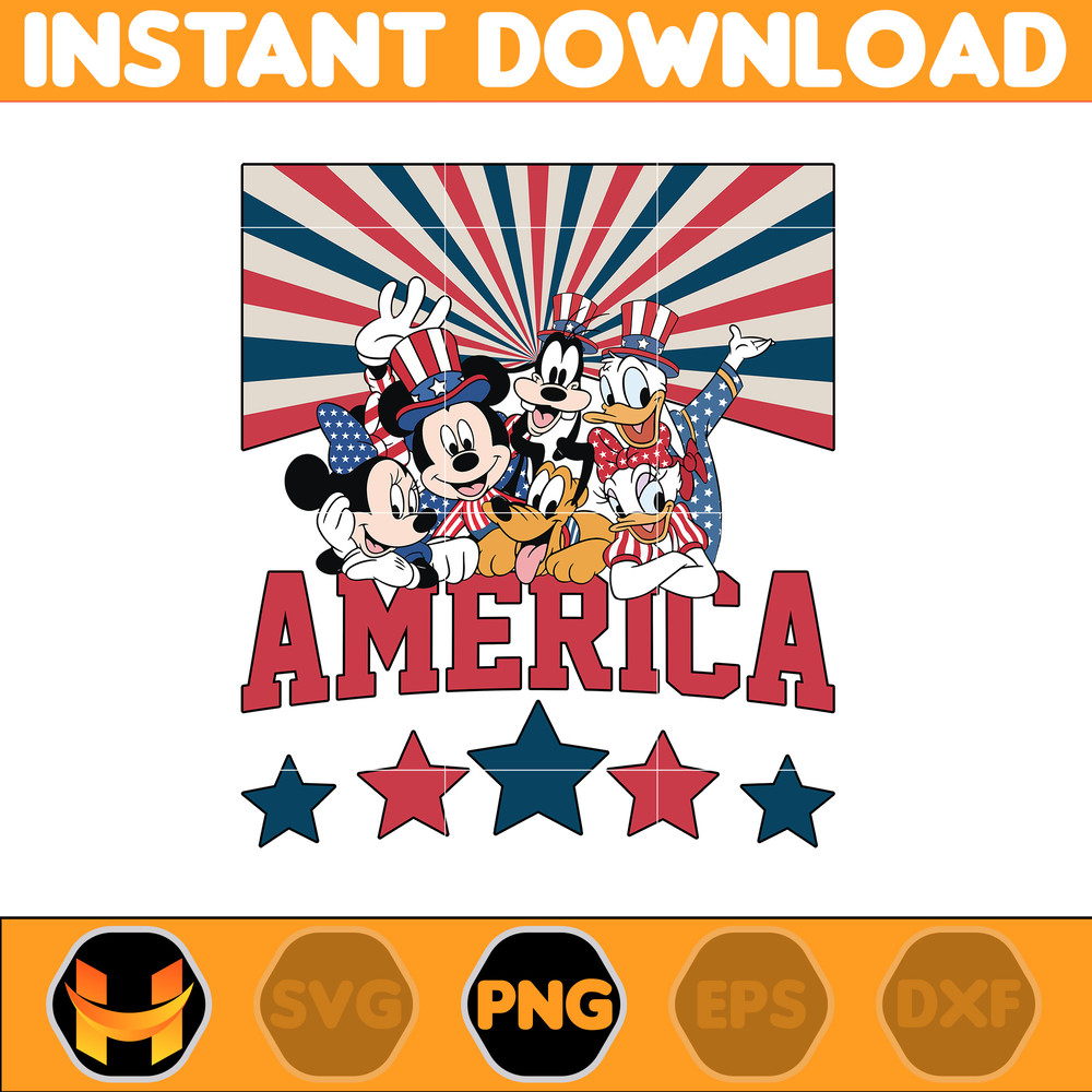 Mouse 4th Of July Png, Cartoon 4th July Png, Fourth Of July Designs, Independence Day, 4th Of July Png, Instant Download (16).jpg