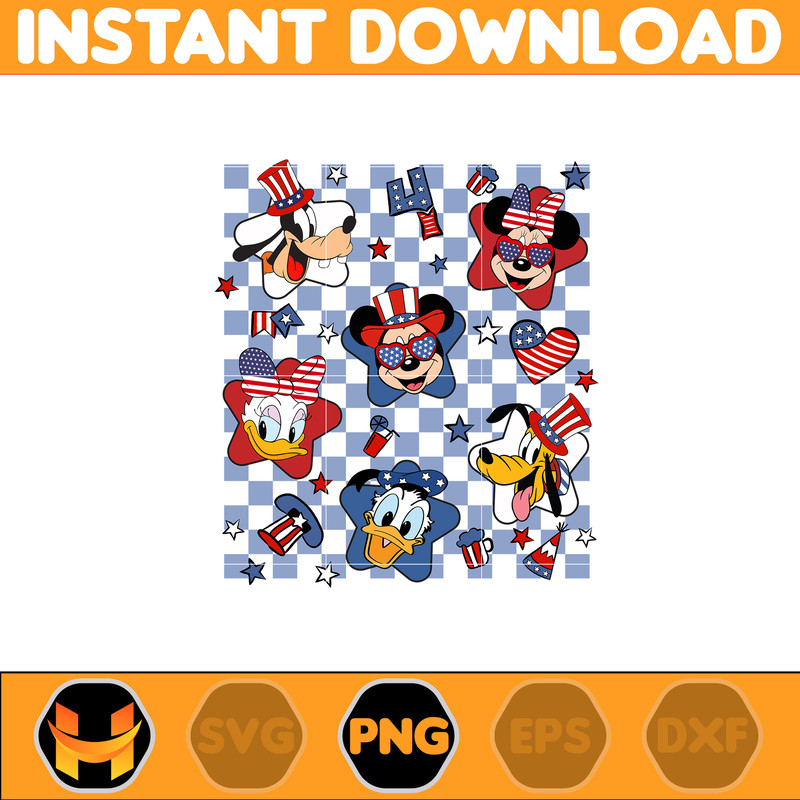 Mouse 4th Of July Png, Cartoon 4th July Png, Fourth Of July Designs, Independence Day, 4th Of July Png, Instant Download (17).jpg