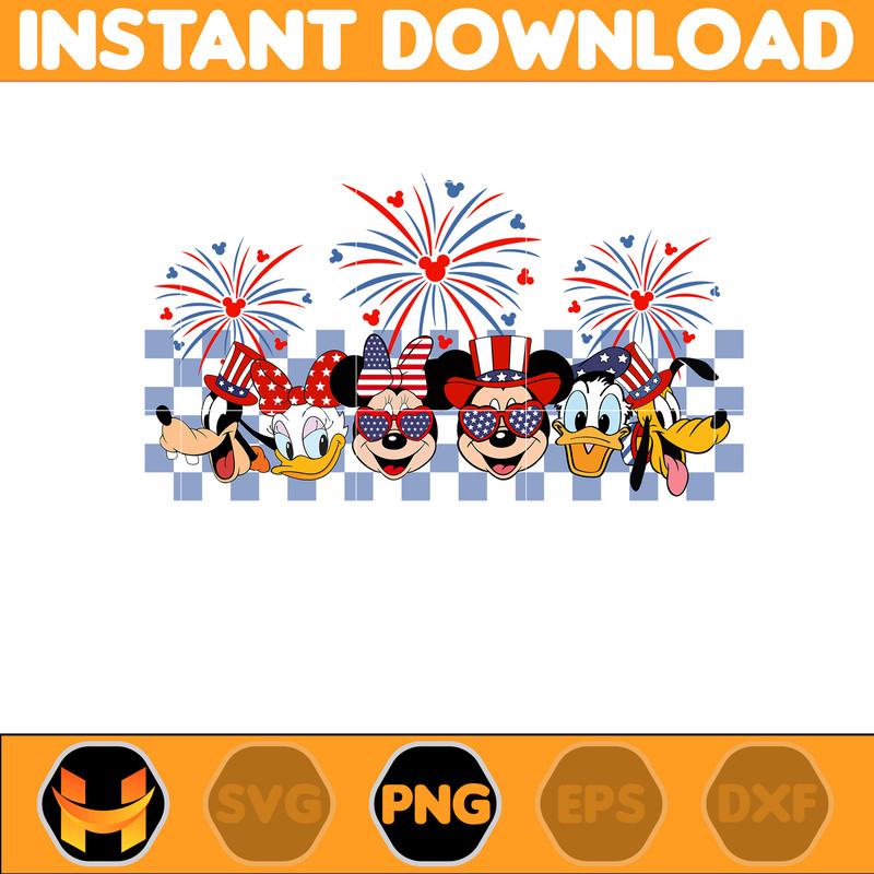 Mouse 4th Of July Png, Cartoon 4th July Png, Fourth Of July Designs, Independence Day, 4th Of July Png, Instant Download (18).jpg