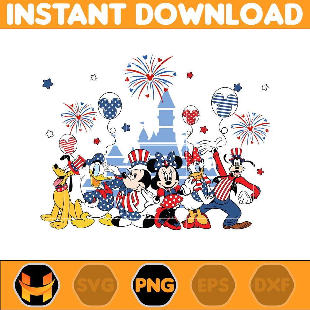 Mouse 4th Of July Png, Cartoon 4th July Png, Fourth Of July Designs, Independence Day, 4th Of July Png, Instant Download (19).jpg