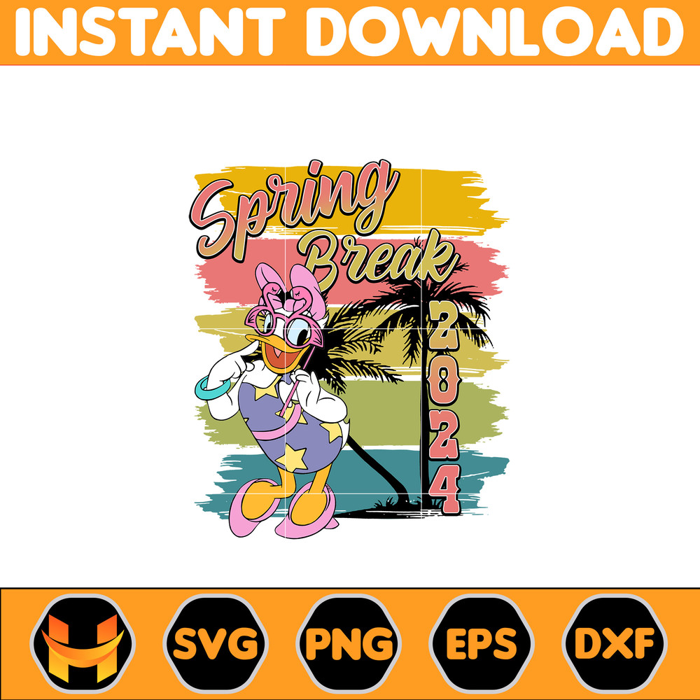 Mickey And Friends Summer Svg, Daisy Png, Summer Vibes Svg, Beach Vibes Svg, Summer 2024 Svg, Instant Download.jpg