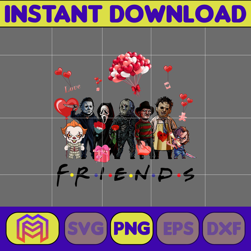 Horror Valentine Png, Valentine Killer Story Png, Be My Valentine Png, Be Mine Character Movie Png, Digital File (23).jpg