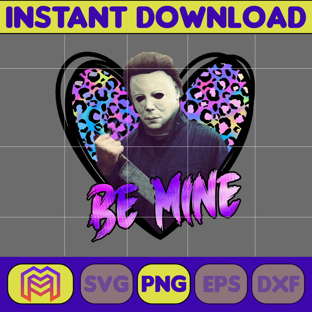 Horror Valentine Png, Valentine Killer Story Png, Be My Valentine Png, Be Mine Character Movie Png, Digital File (26).jpg