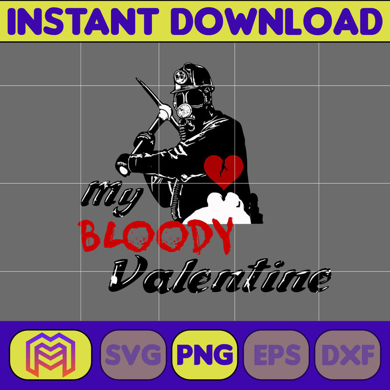 Horror Valentine Png, Valentine Killer Story Png, Be My Valentine Png, Be Mine Character Movie Png, Digital File (6).jpg