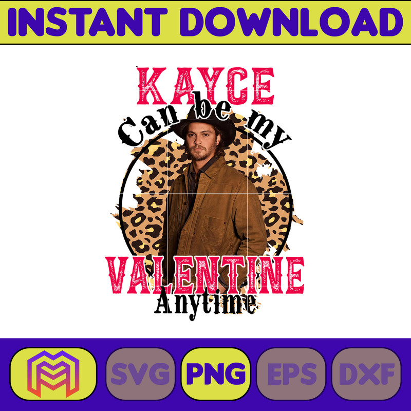 Yellowstone Valentines Sublimation Design, Western Valentine Png, Valentine's Day Png, Instant Dowload (12).jpg