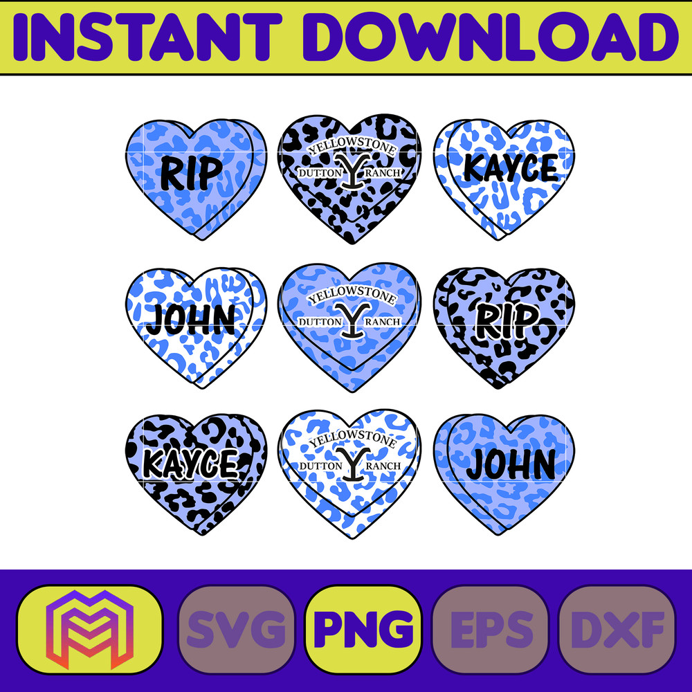 Yellowstone Valentines Sublimation Design, Western Valentine Png, Valentine's Day Png, Instant Dowload (32).jpg