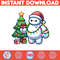 Big Hero Baymax Christmas Png, Baymax Falalala Christmas Png, Cute Santa Baymax Png (12).jpg