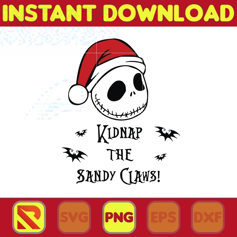Nightmare Before Christmas Png, Jack Nightmare Png, Nightmare Christmas, Christmas 2023 Png (27).jpg